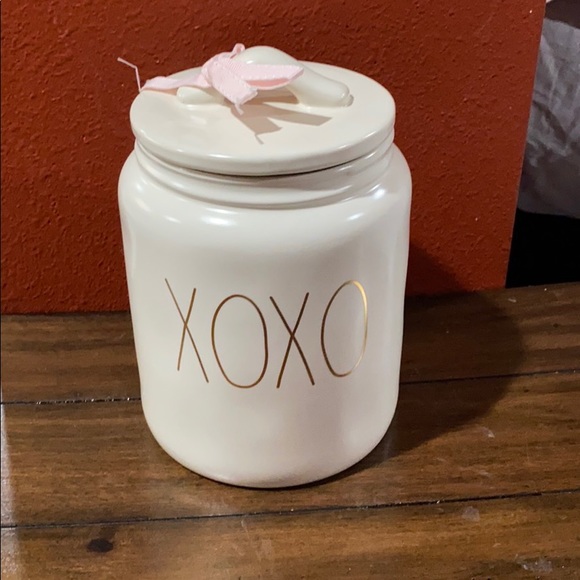 Rae Dunn Holiday New Rae Dunn Xoxo Ceramic Canister Poshmark